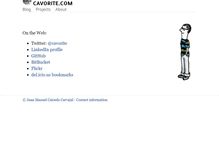 Tablet Screenshot of cavorite.com